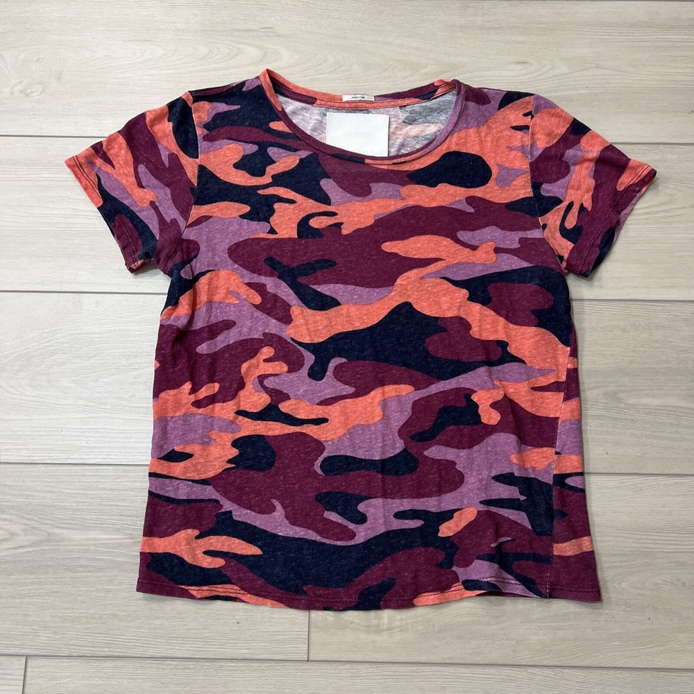 Mother Superior Nun' Other Linen‎ Blend The Itty Bitty Sinful Camo Shirt Size M